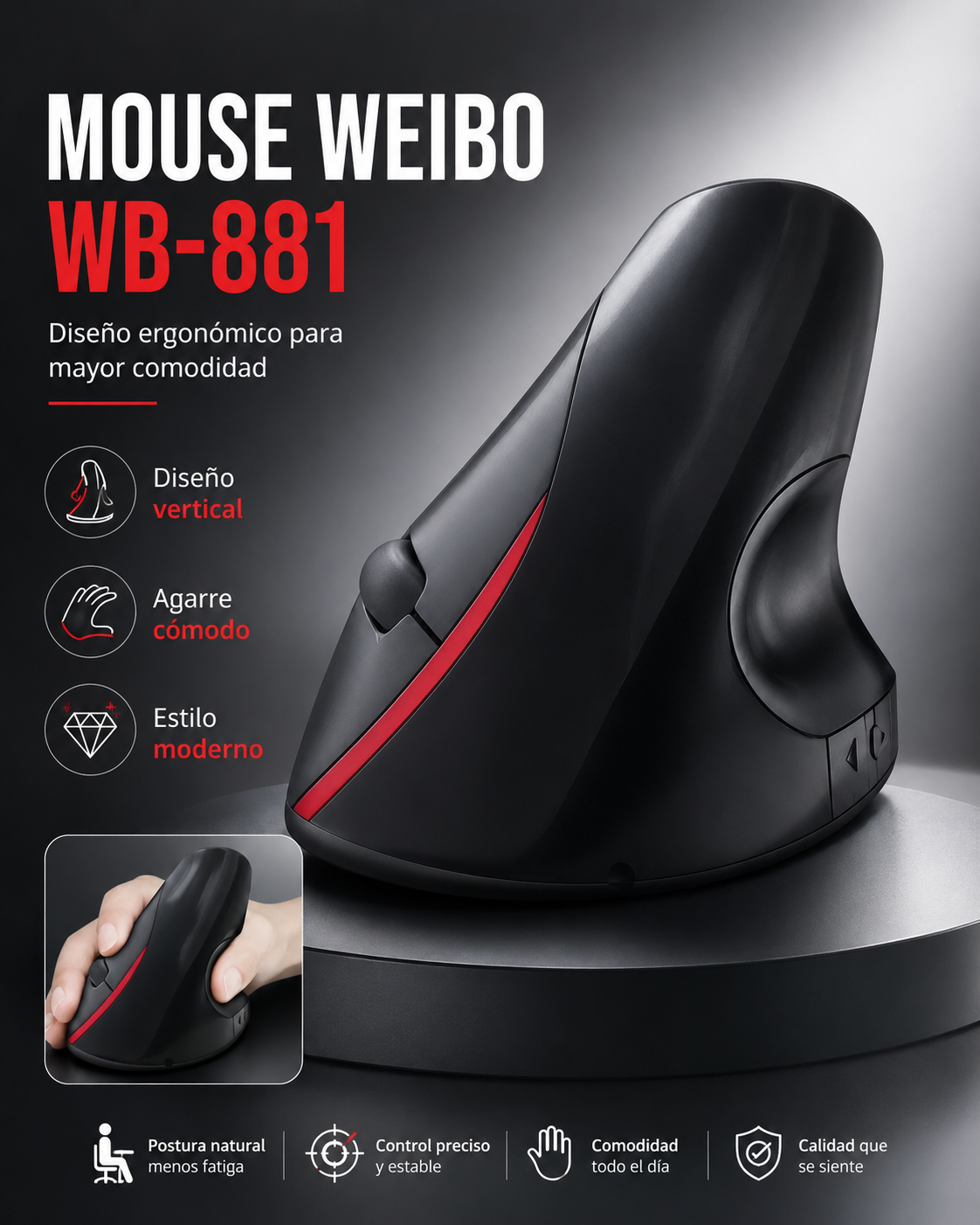 MOUSE WEIBO WB-881 - Image 2