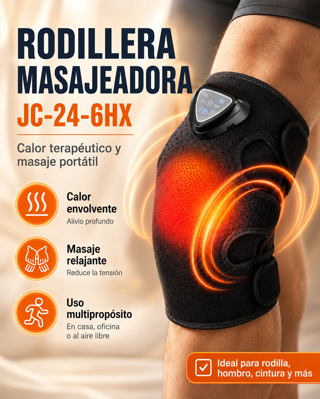 RODILLERA MASAJEADORA JC-24-6HX